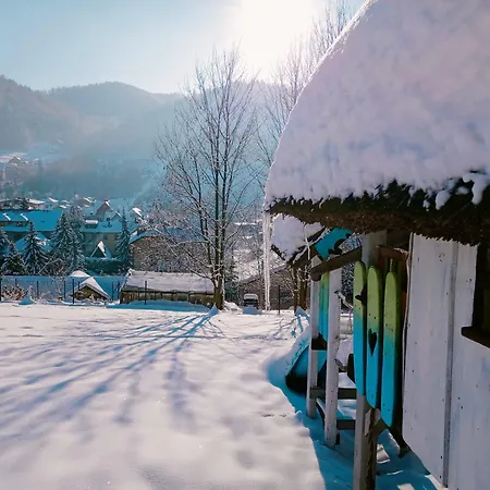 シャレー Beskidzka Kepa - Z Balia I Pieknym Widokiem Na Gory シュチルク