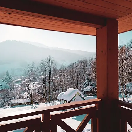 Domek alpejski Beskidzka Kepa - Z Balia I Pieknym Widokiem Na Gory