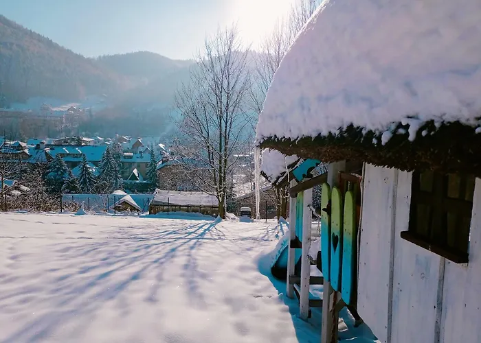 Шале Beskidzka Kepa - Z Balia I Pieknym Widokiem Na Gory Щирк