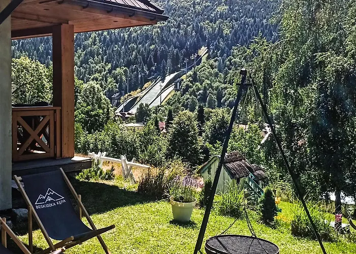 Beskidzka Kepa - Z Balia I Pieknym Widokiem Na Gory Szczyrk